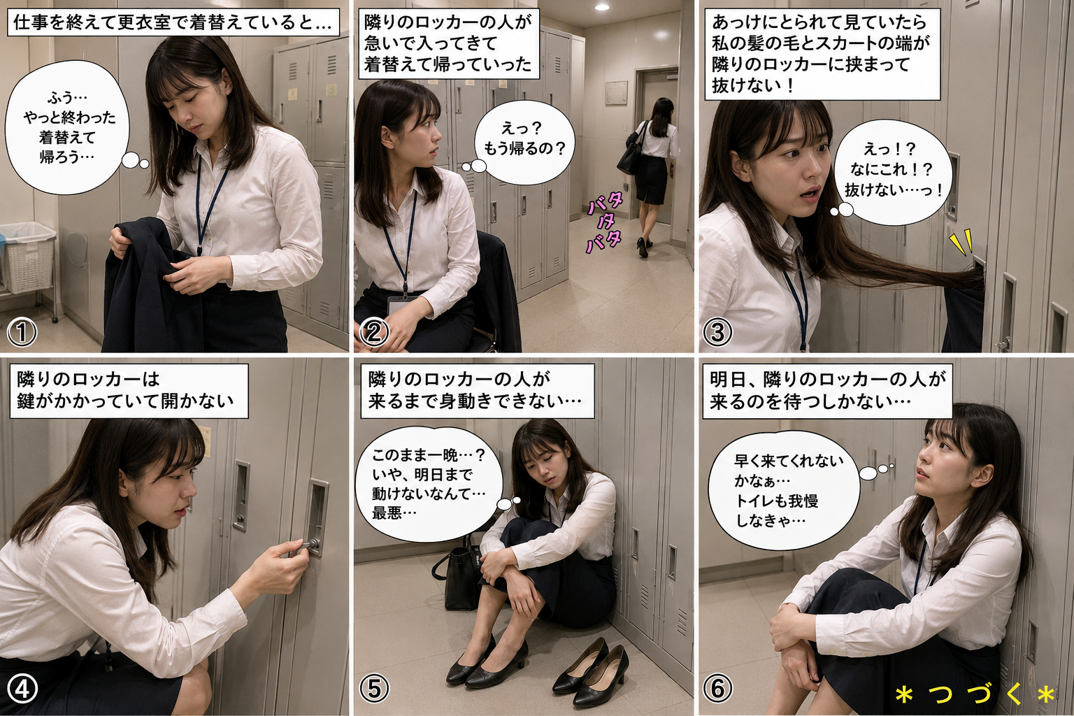 職場のロッカー問題