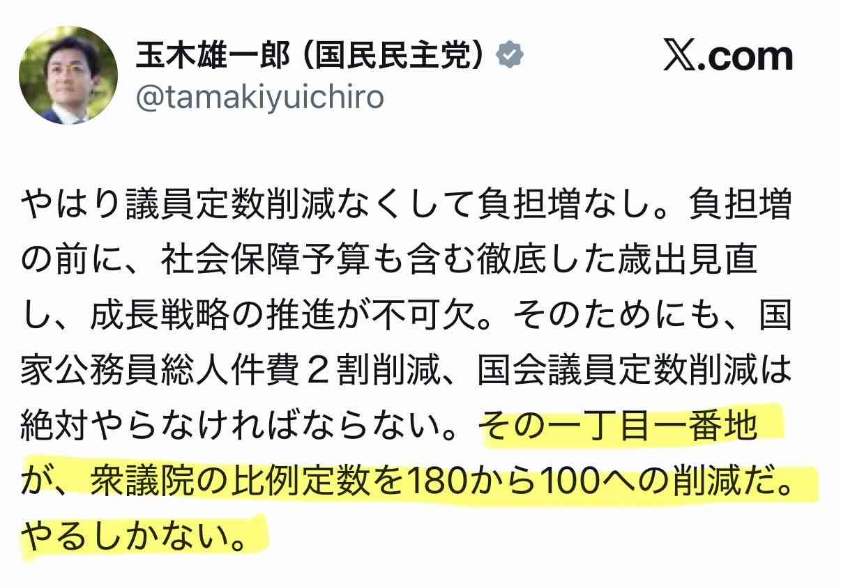 会食翌日に与党が定数削減法案審議入り決定、玉木氏「自民との信頼関係に疑義」…党内も「殴られているのかなでられているのか」