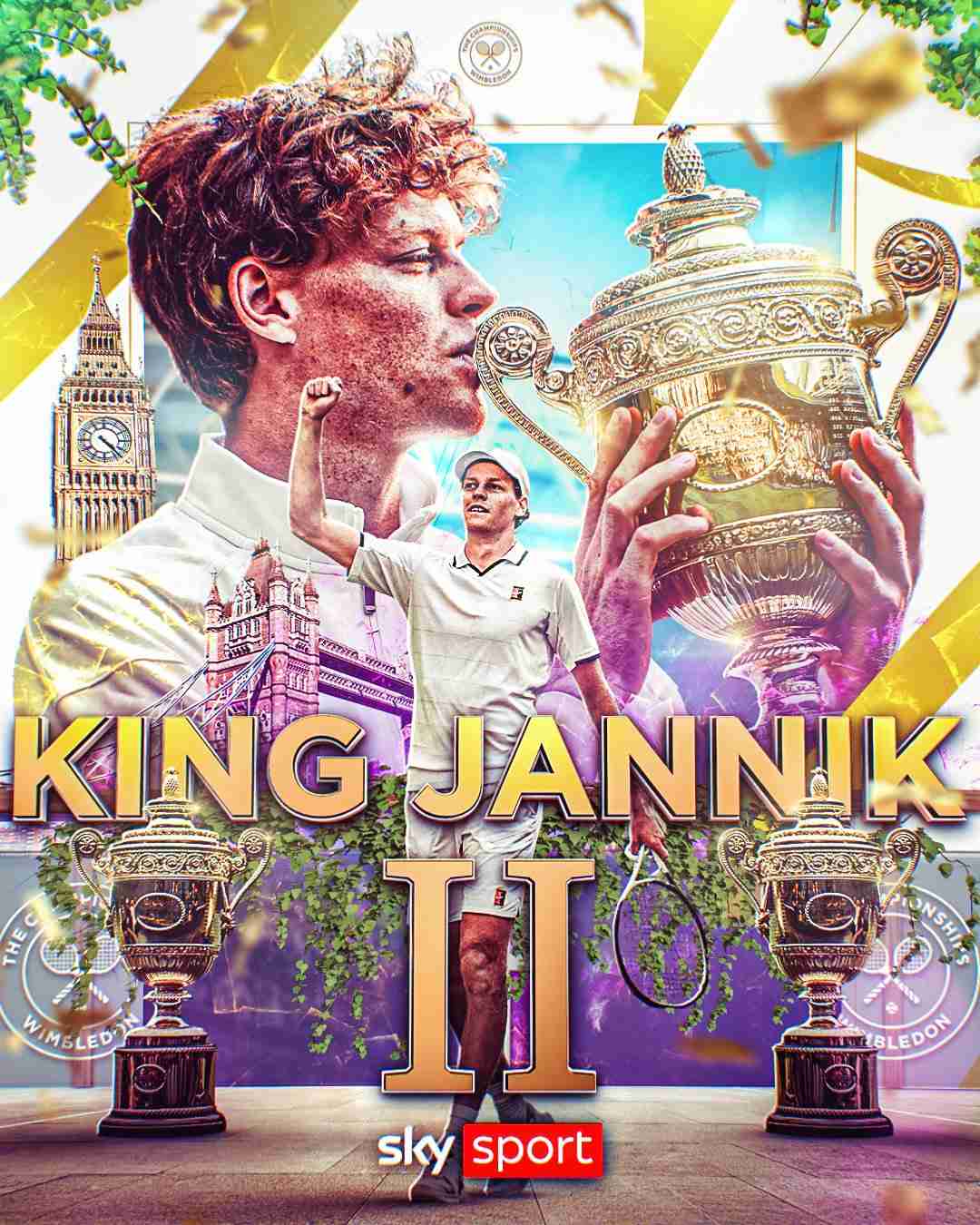 【実況・感想】ウィンブルドン2026🎾男子シングルス決勝 ヤニック・シナー vs アレクサンダー・ズベレフ【テニス】