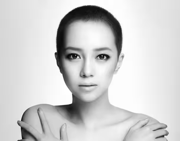 美人にしか許されない髪型