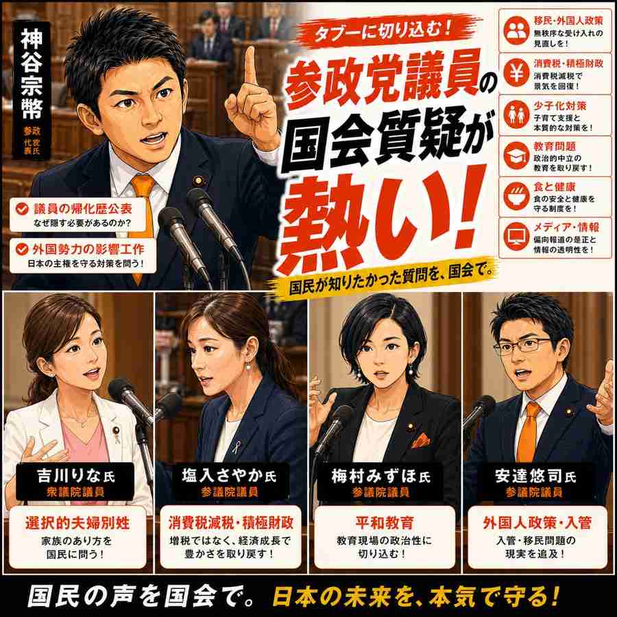高市首相の次は誰がいいですか?