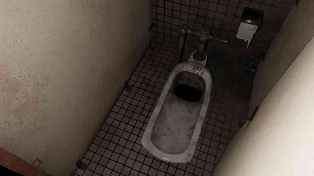 屋外のトイレ恐怖症の人