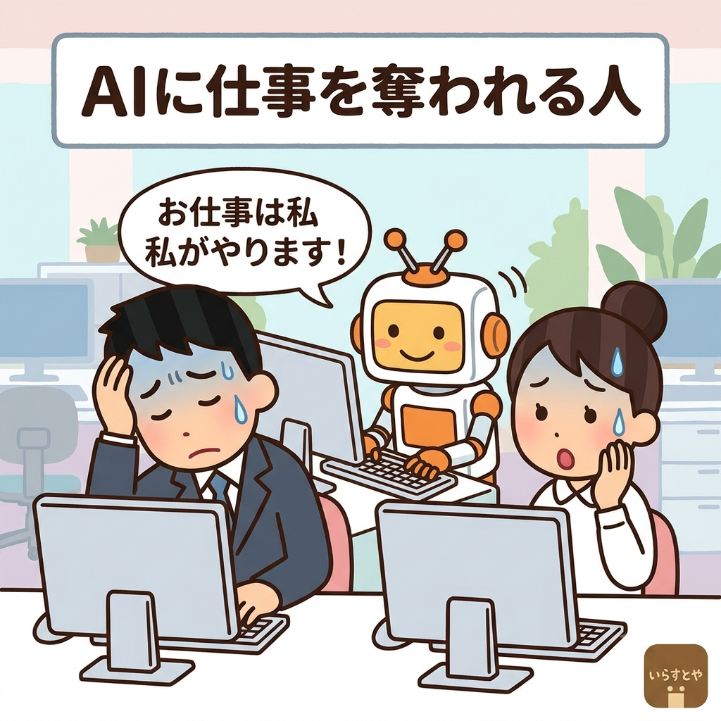 みんなの仕事、AIに奪われそう?