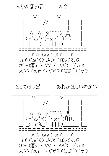 アスキーアート貼って行こう part3