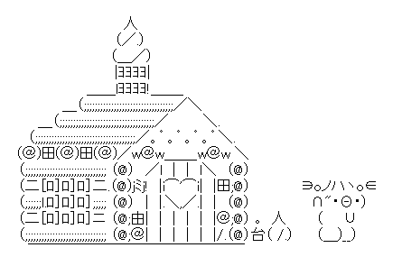 アスキーアート貼って行こう part3