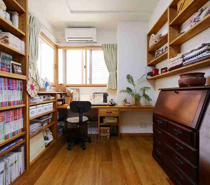 自分の部屋がある主婦の方
