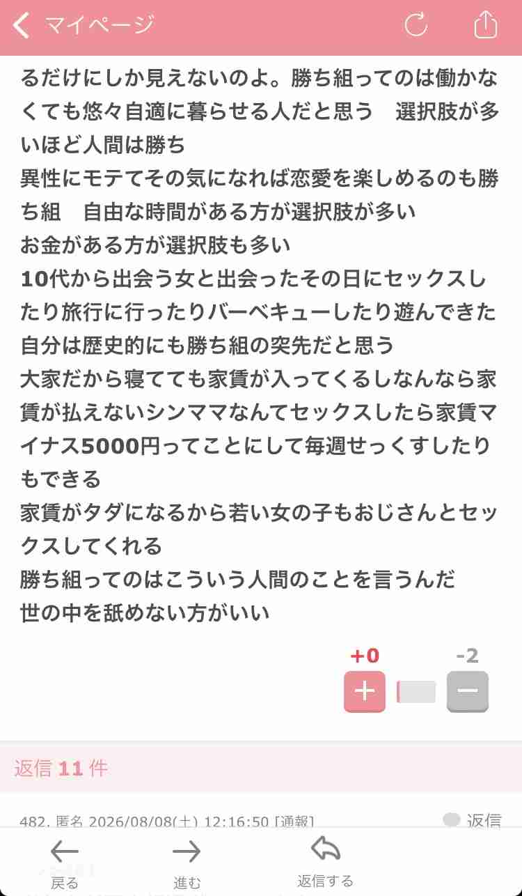 正直嫉妬してること!!