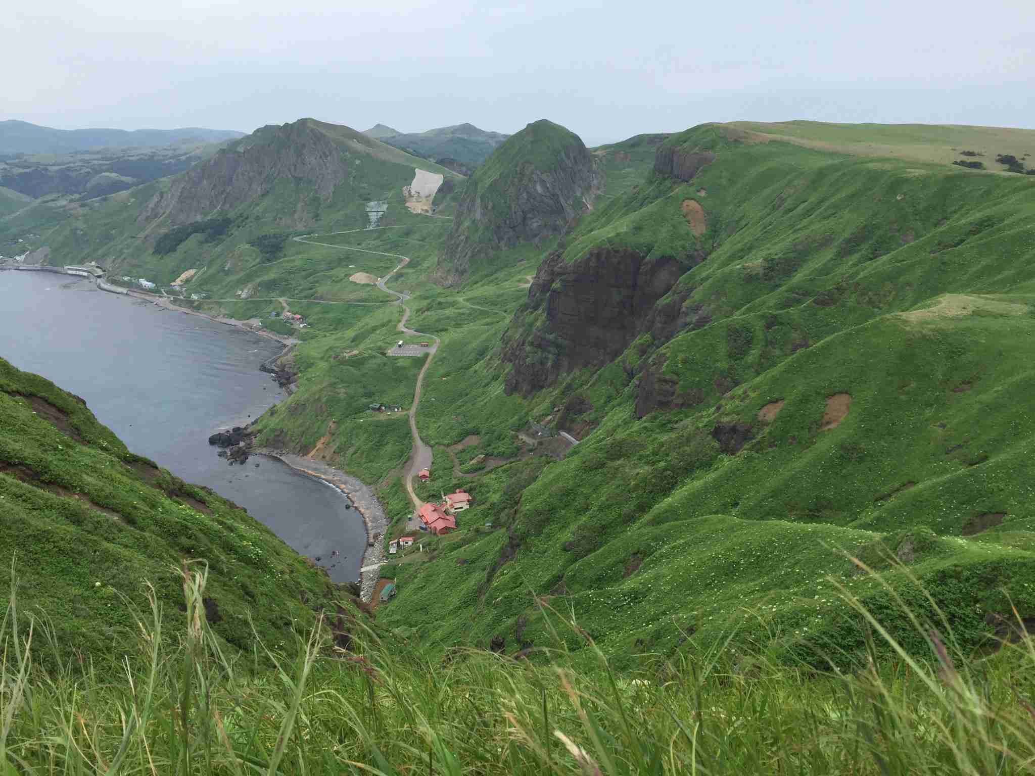登山する人