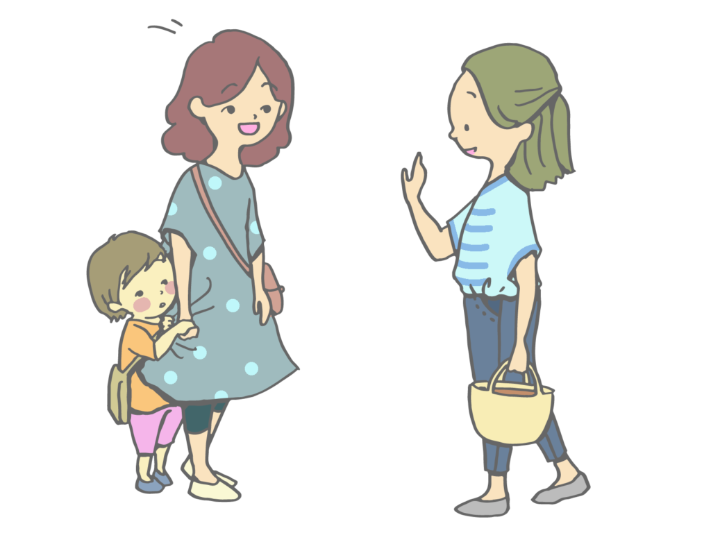 挨拶できない子