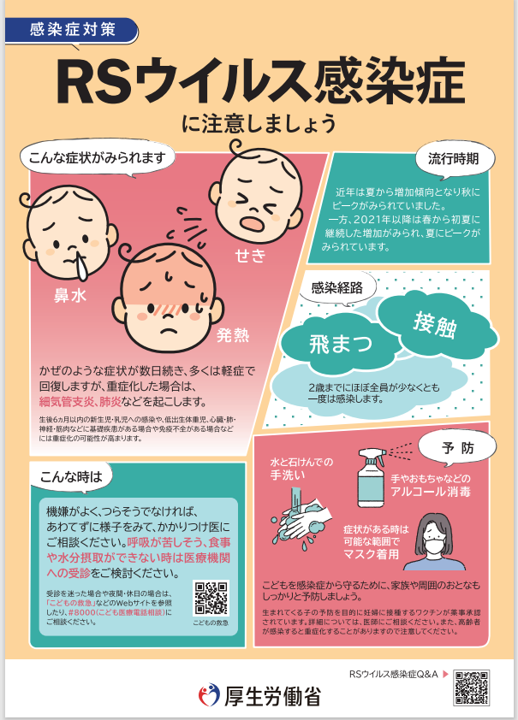 【感染症】RSウイルスについて知っていること【肺炎】