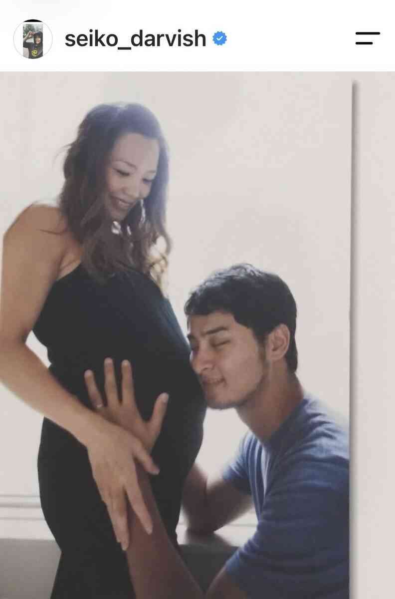 40歳迎えたダルビッシュと妻・聖子さんが結婚10周年! 思い出の「コートウェディング」ショット披露