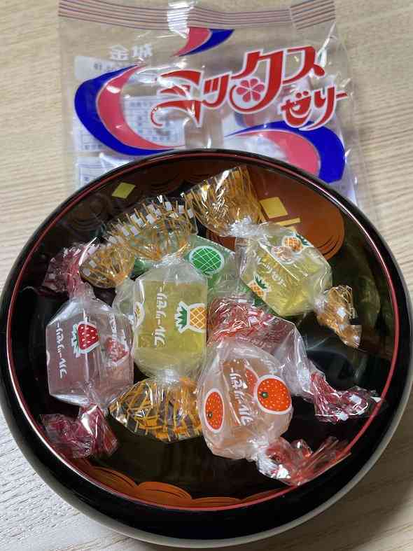 酸っぱくないグミ