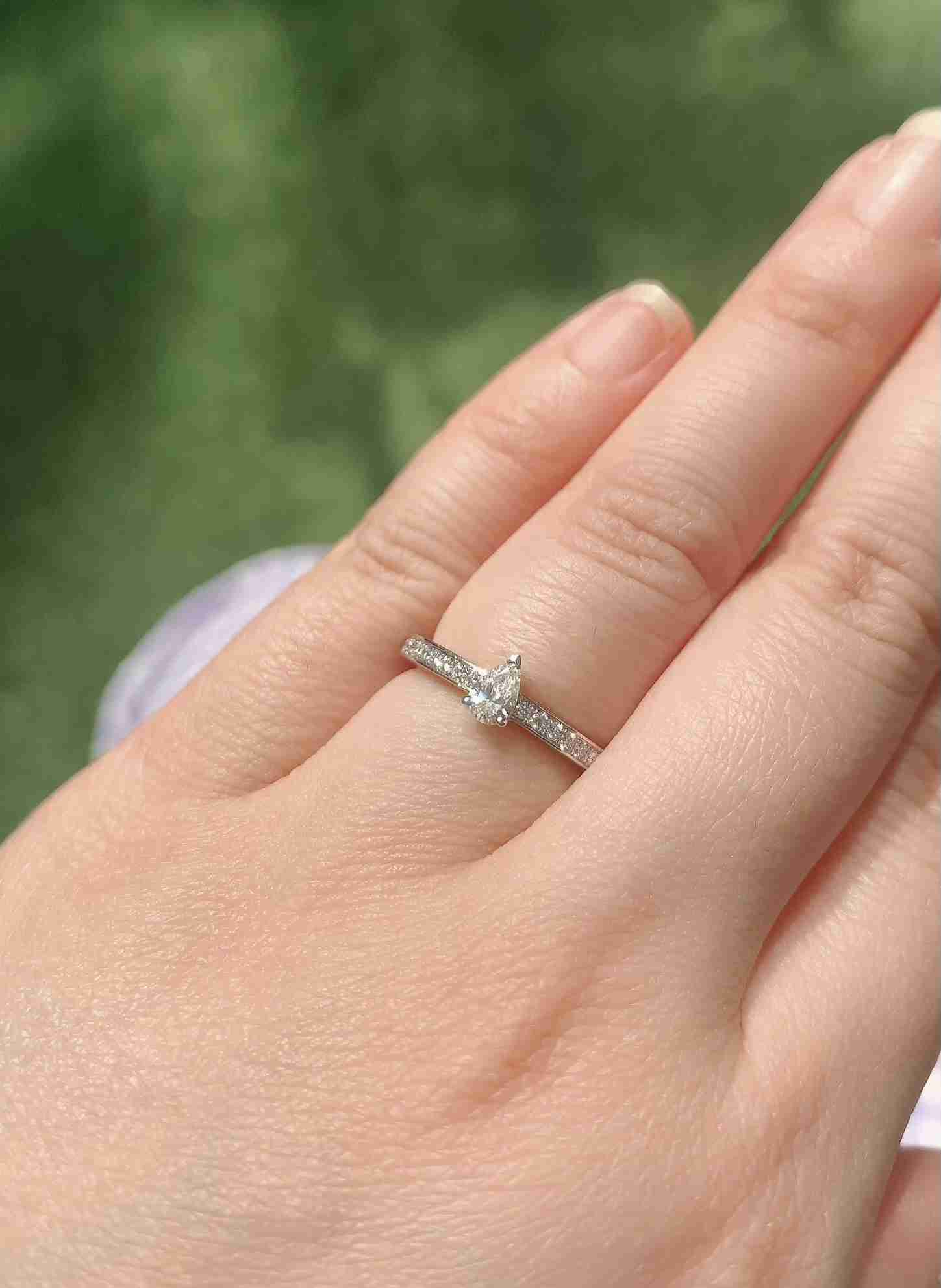 婚約指輪、結婚指輪見せてください！！
