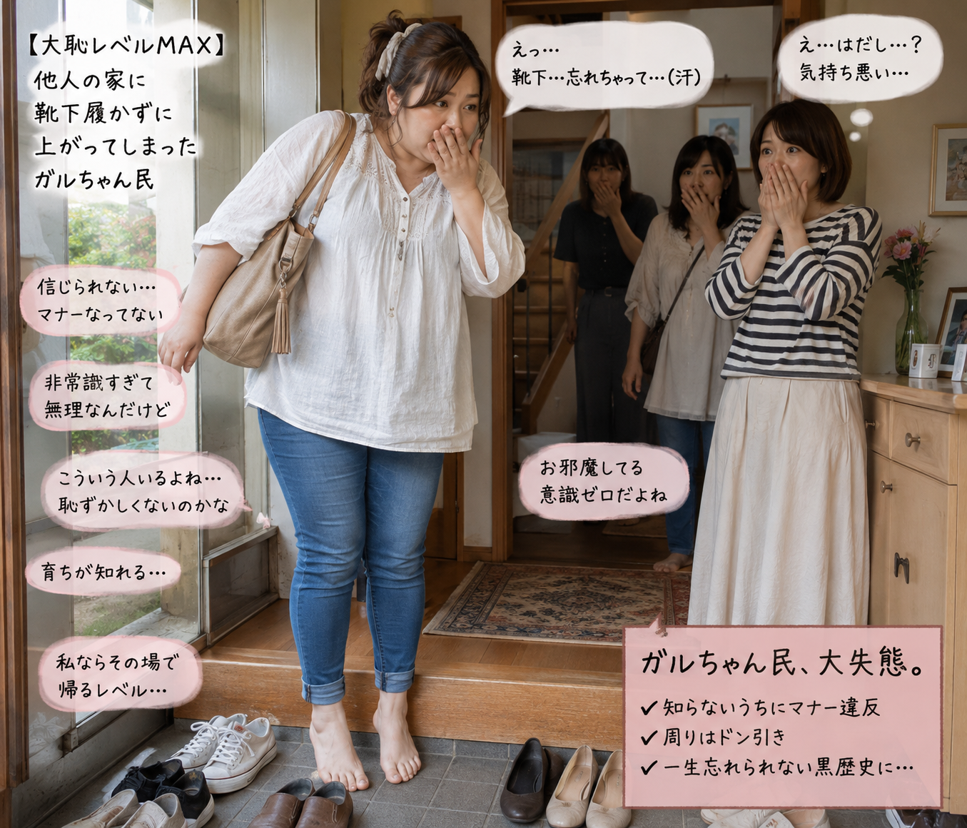 自分の知らなかったマナー