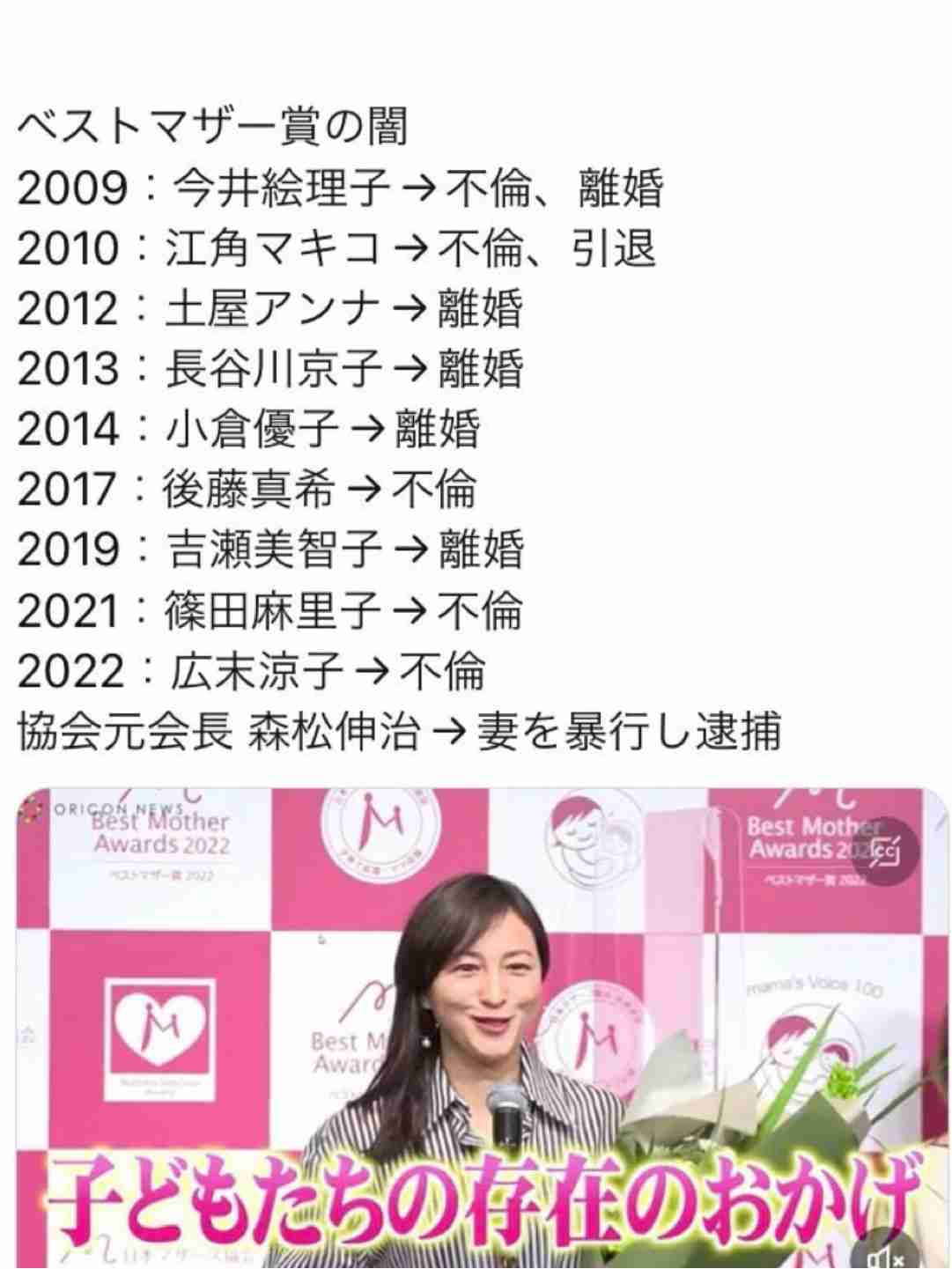 色んな有名人の受賞式が見たい