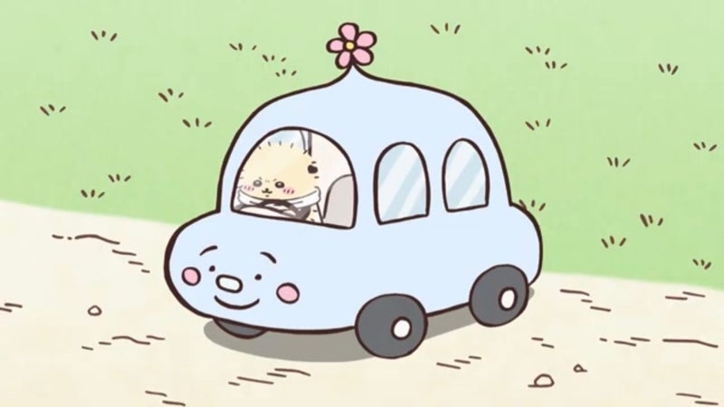 30キロ制限の道をぶっ飛ばしていく車
