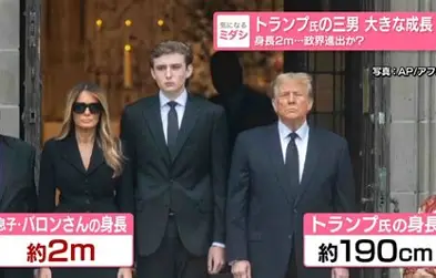 トランプ大統領の三男バロン氏「どこで殺すか」 イラン国営テレビが動画を放送 “15億円の懸賞金”報道も