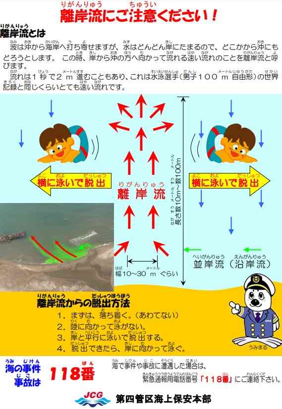 中学1年生の姉と小学3年生の弟の死亡確認 37歳の父親は意識あり 3人とも救命胴衣の着用なしと判明 新潟市の角田浜海水浴場で海難事故