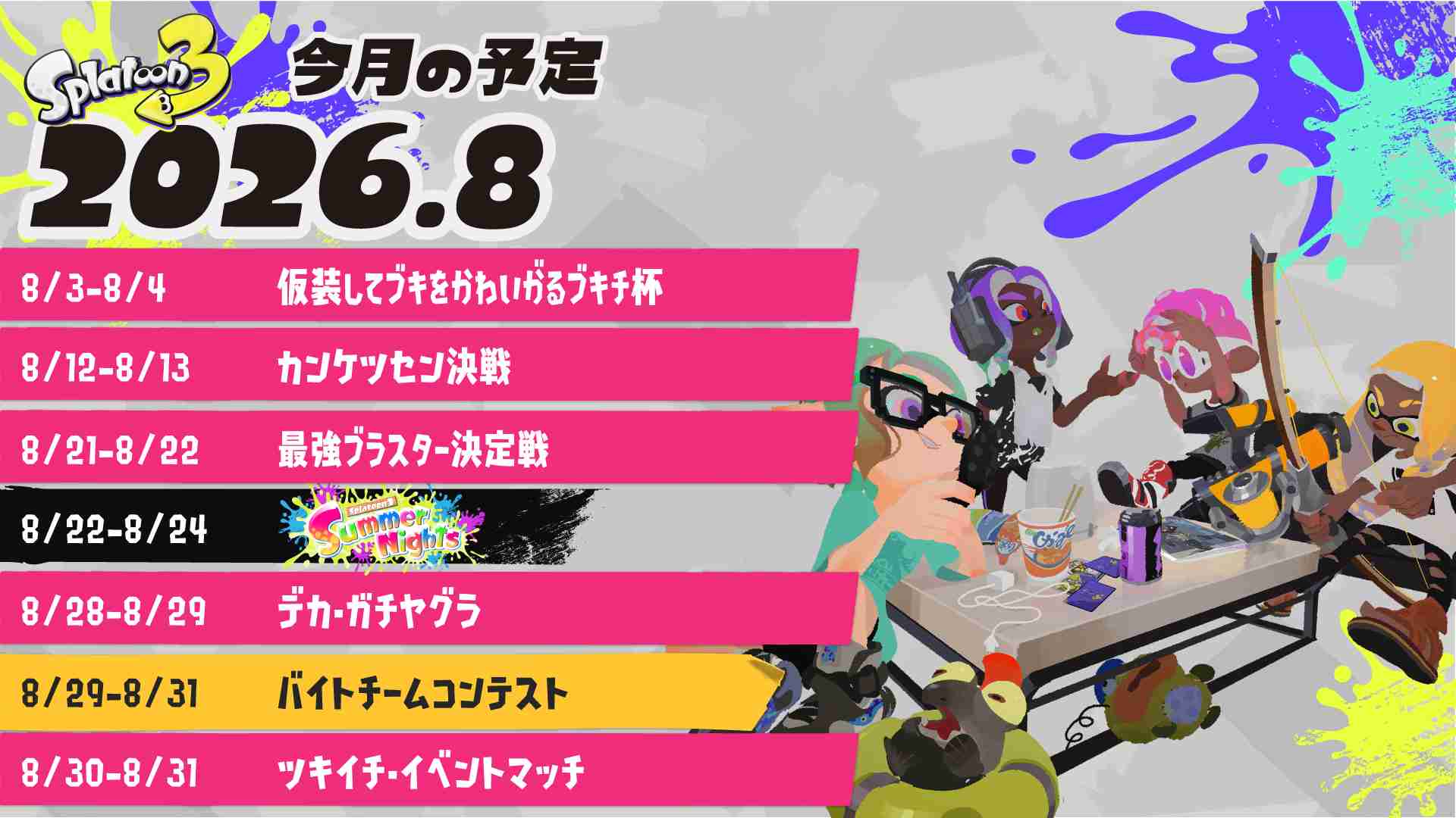 Splatoon3を楽しむトピ【スプラトゥーン3】Part46