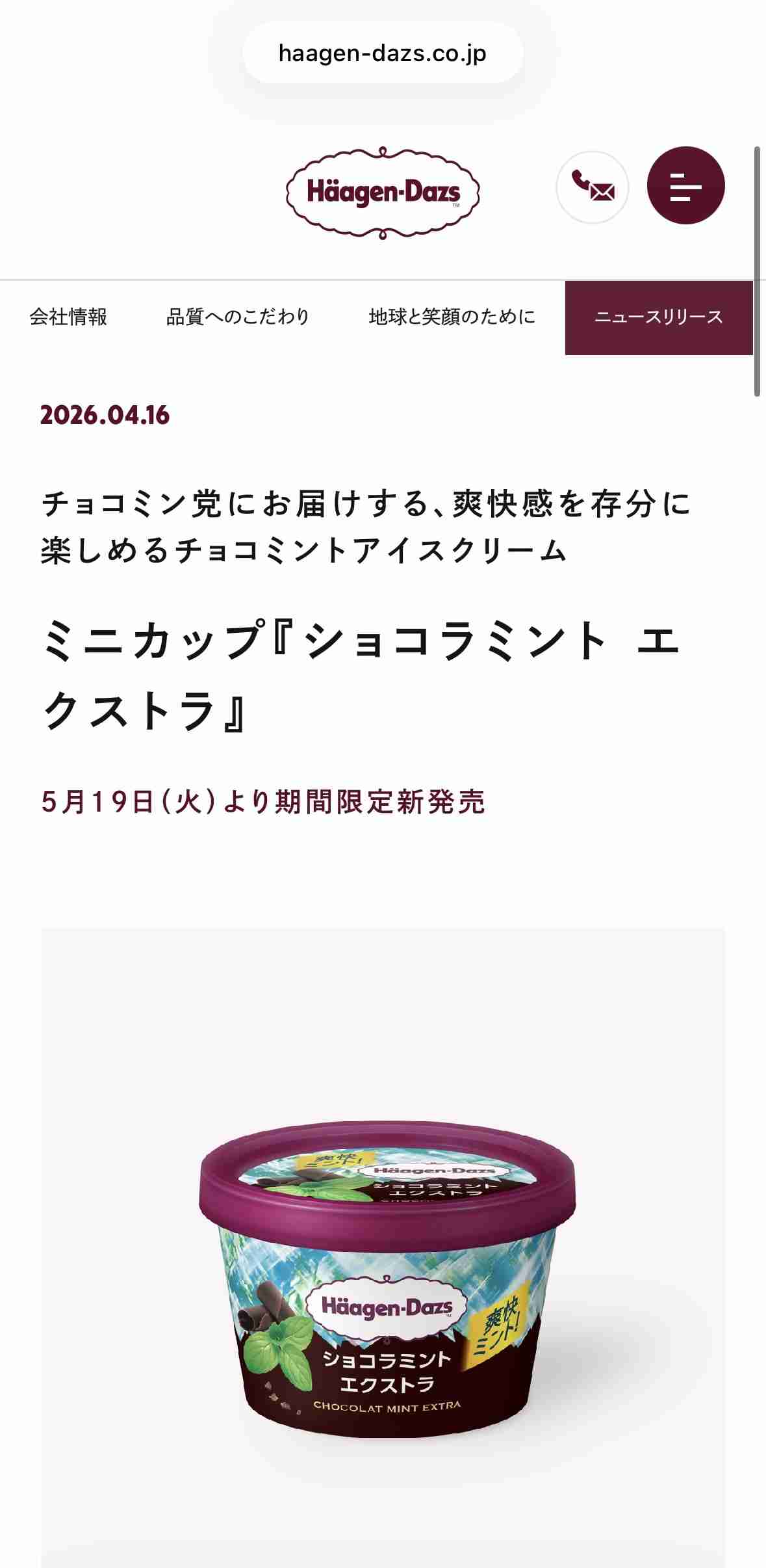 チョコミント