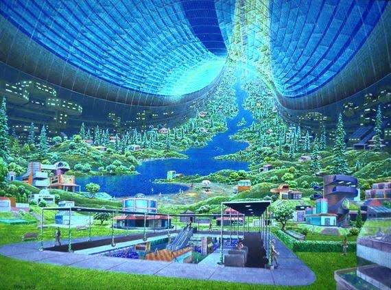 もし宇宙に居住区(スペースコロニー)があったら住みたいですか?