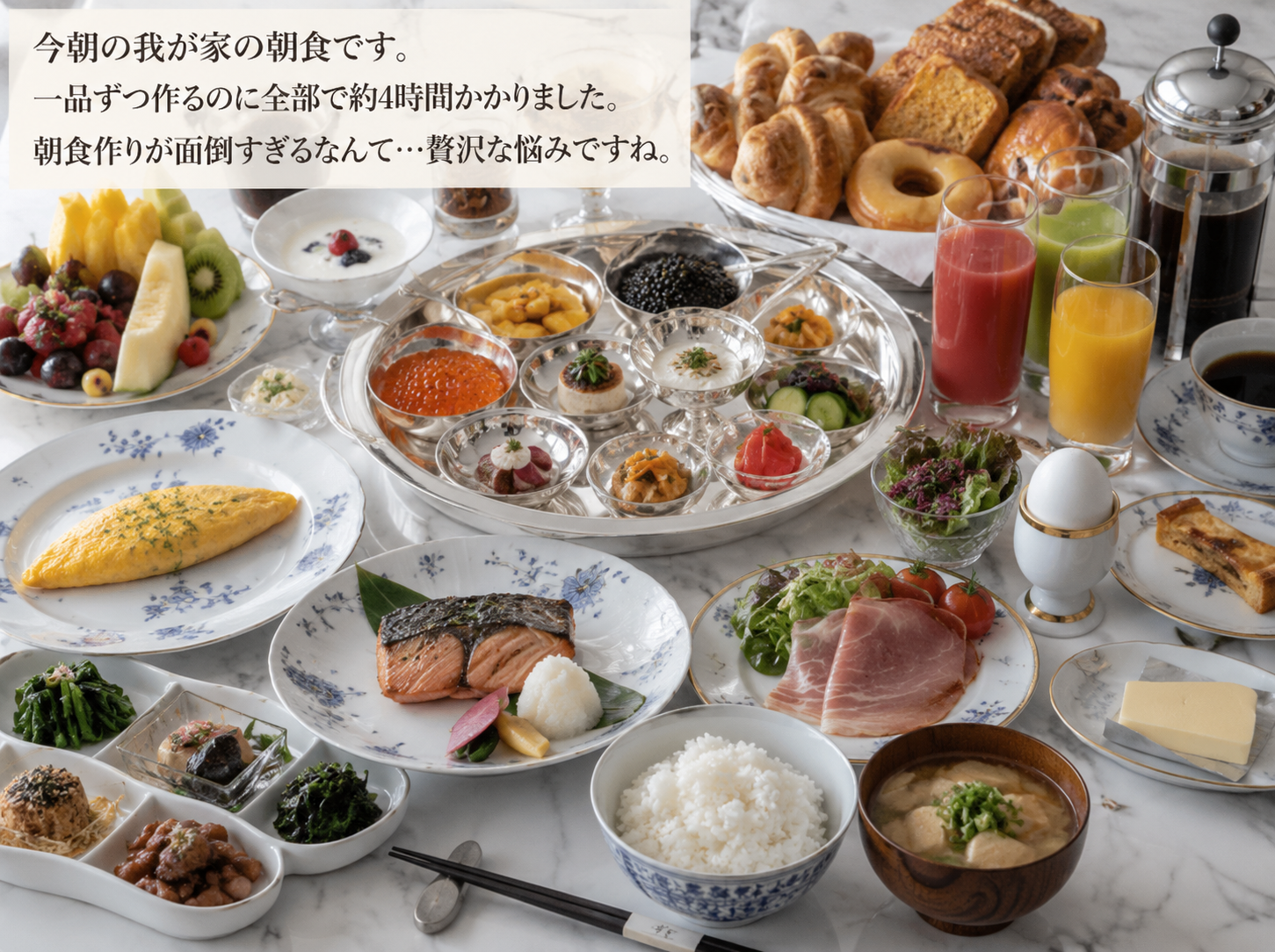 朝食作りが面倒すぎる