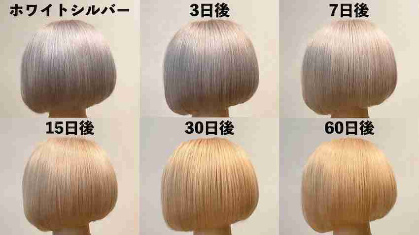 ヘアカラーの色落ちについて
