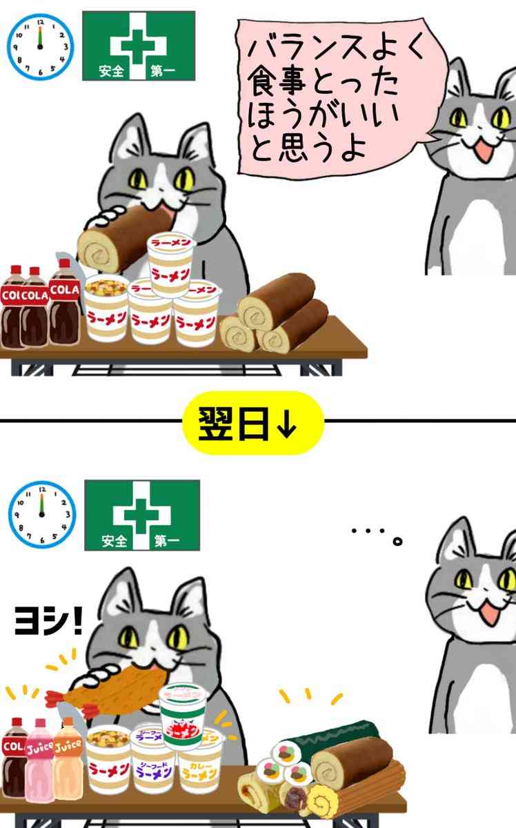 一番ヤバかった食生活