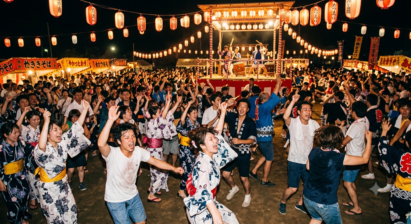 【画像】AIでガルちゃん夏祭り開催！