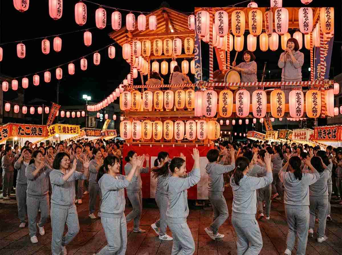 【画像】AIでガルちゃん夏祭り開催！