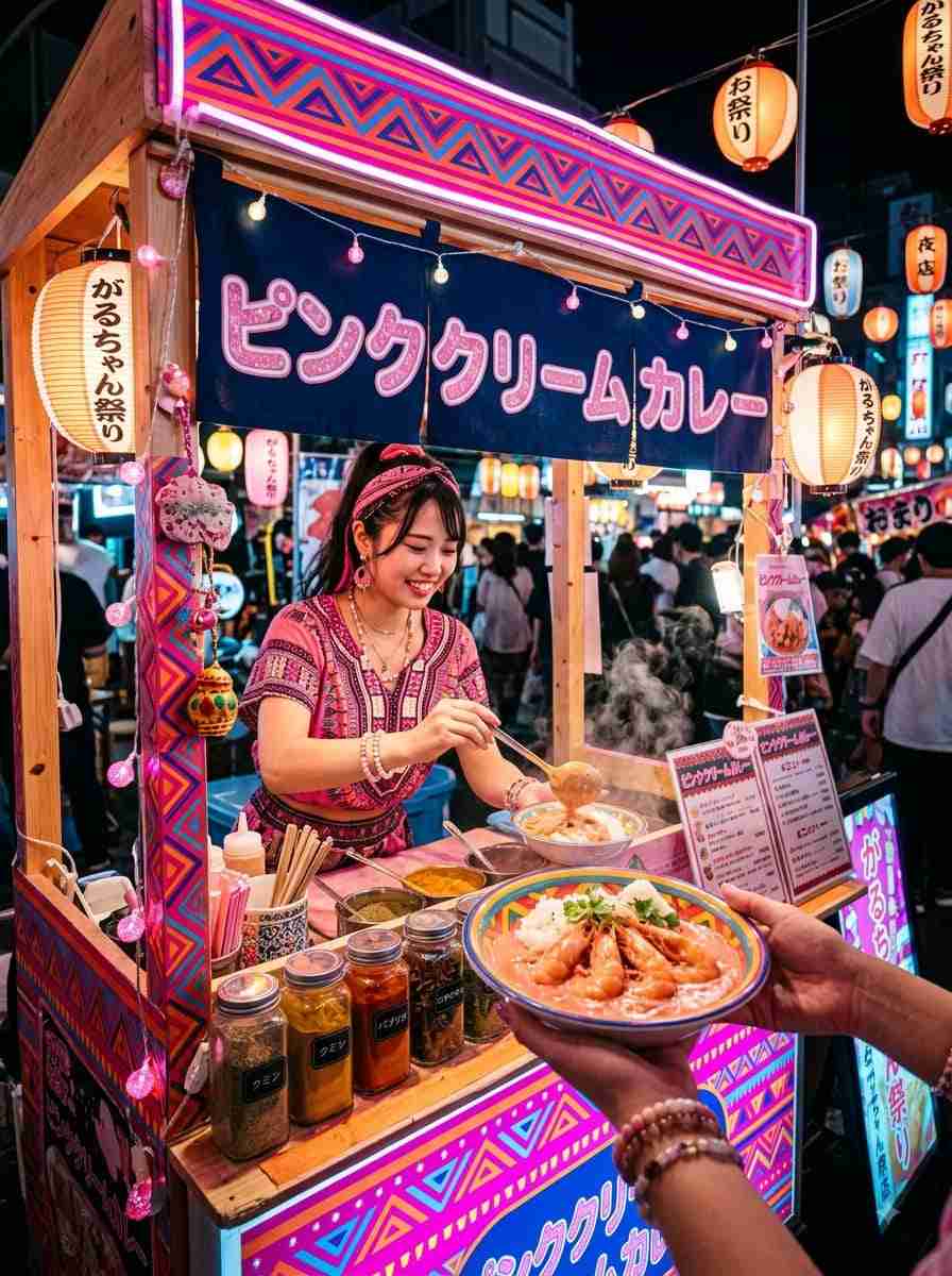 【画像】AIでガルちゃん夏祭り開催！