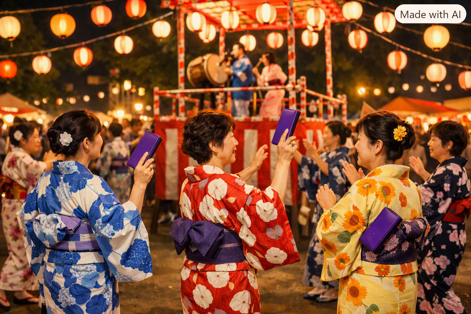 【画像】AIでガルちゃん夏祭り開催！