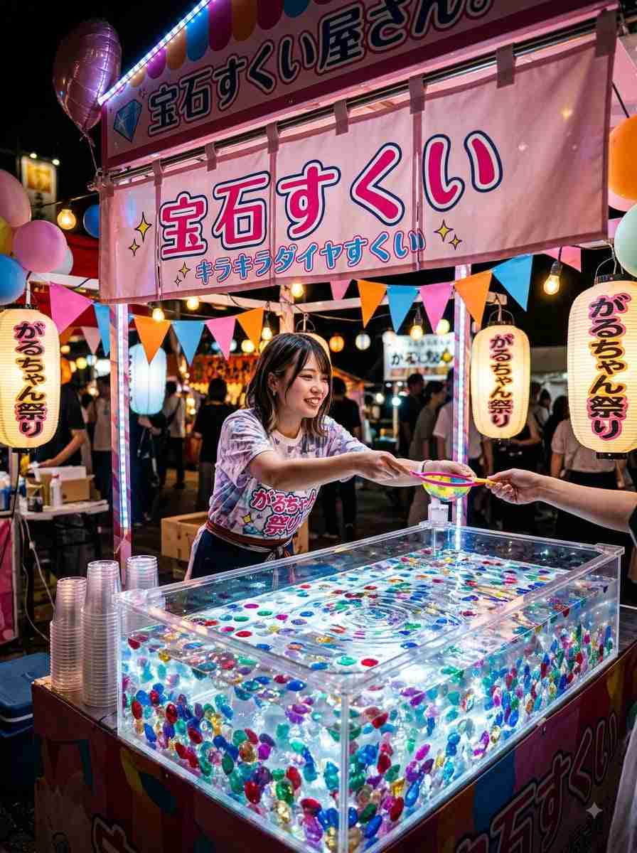 【画像】AIでガルちゃん夏祭り開催！
