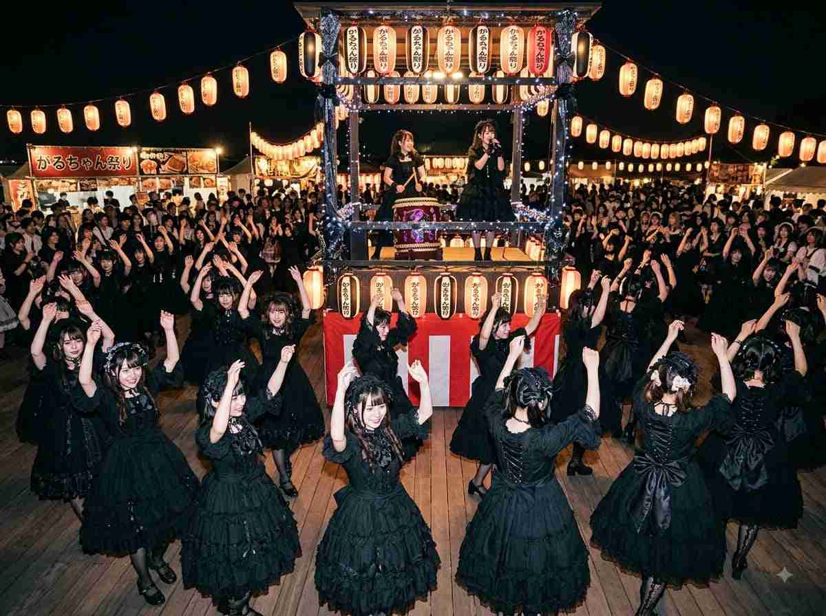 【画像】AIでガルちゃん夏祭り開催！