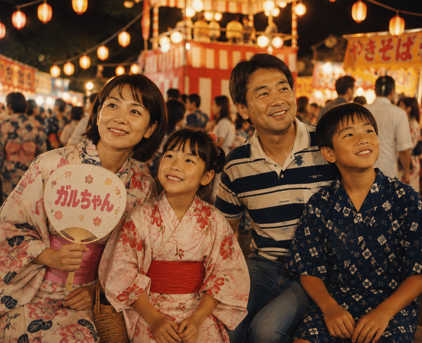 【画像】AIでガルちゃん夏祭り開催！