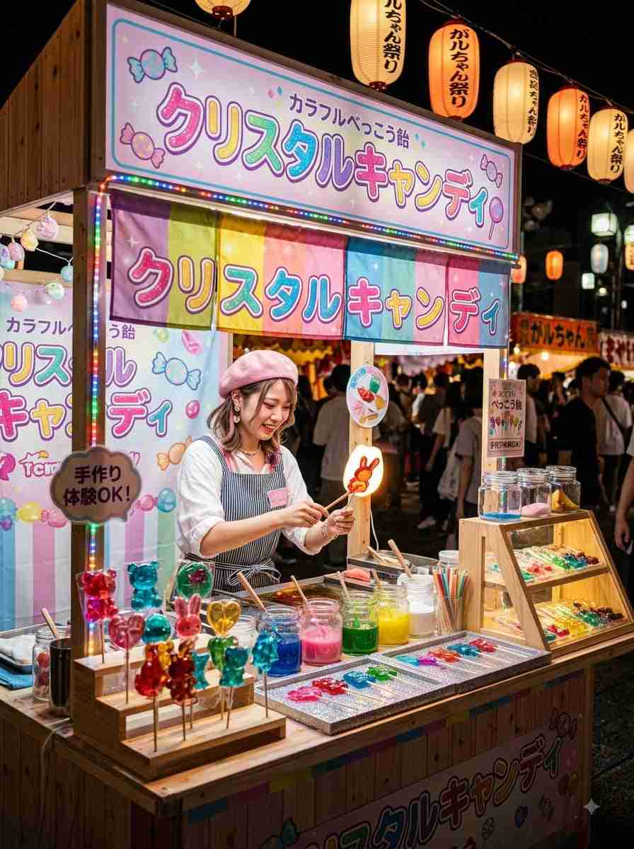 【画像】AIでガルちゃん夏祭り開催！