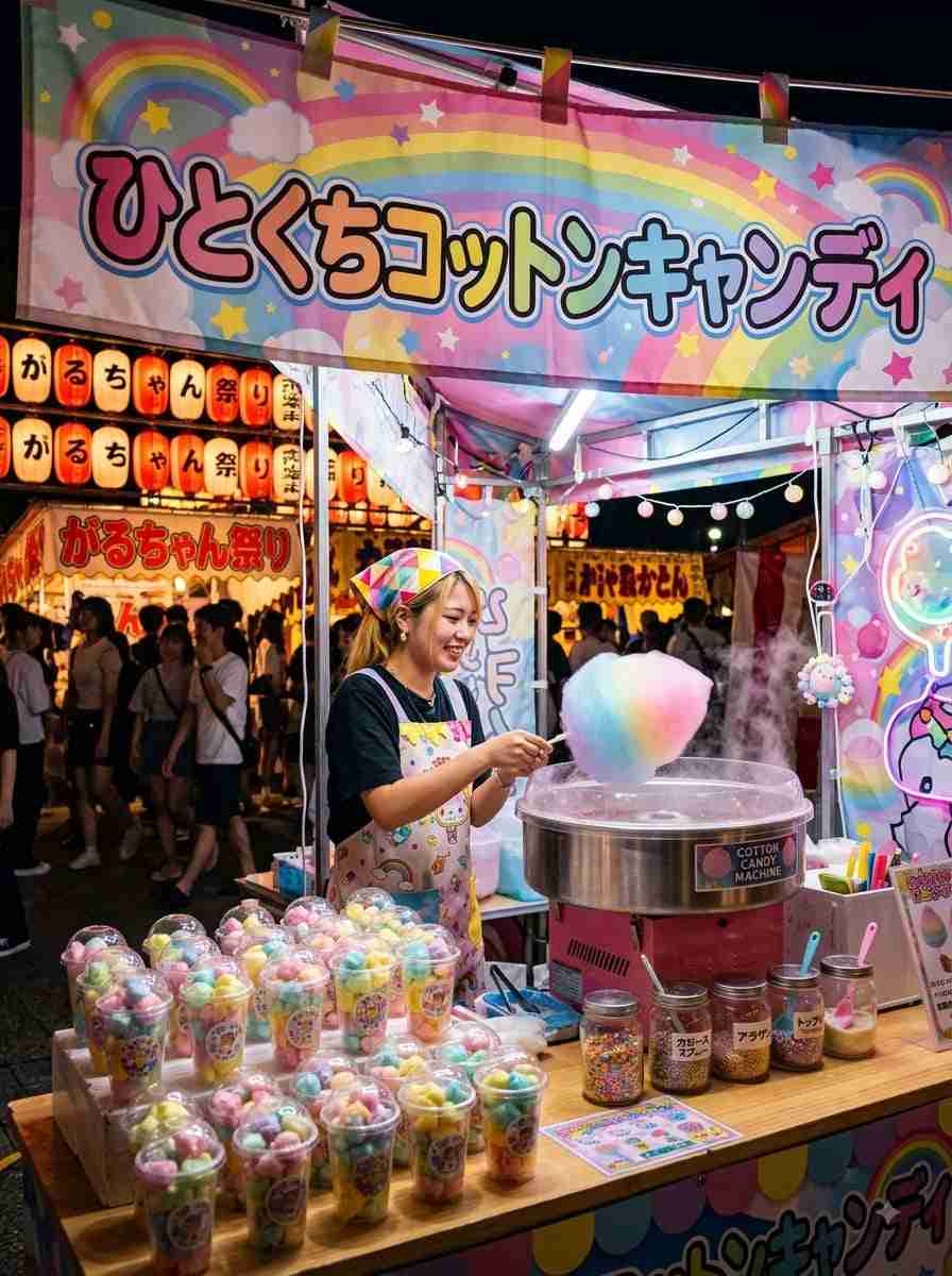 【画像】AIでガルちゃん夏祭り開催！