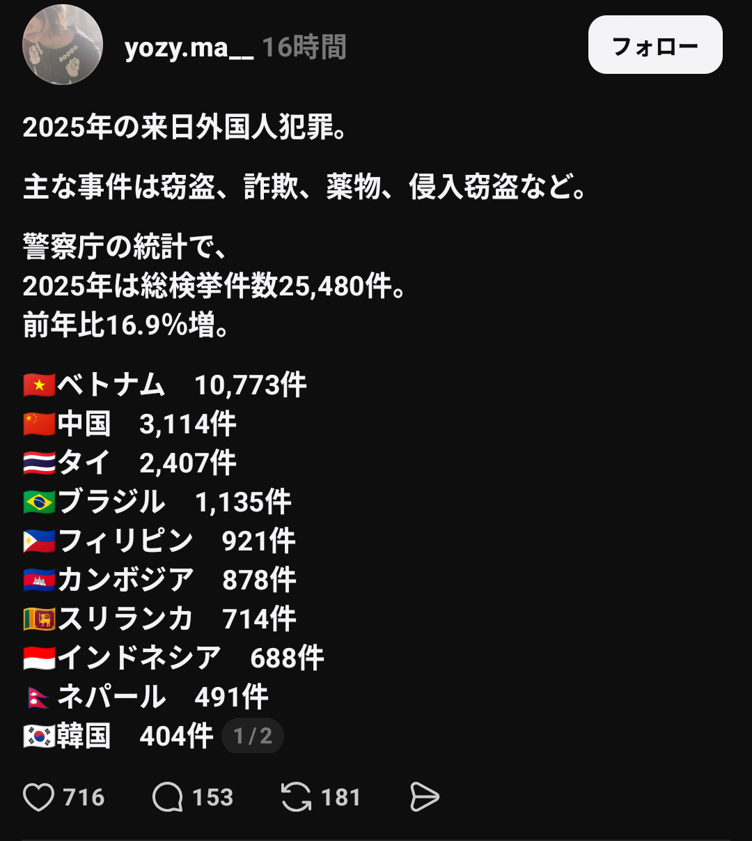 【小野田紀美大臣】「外国人政策は『厳格化しすぎ』というお叱りの声や『まだまだ甘いぞ』というお叱りの声も」