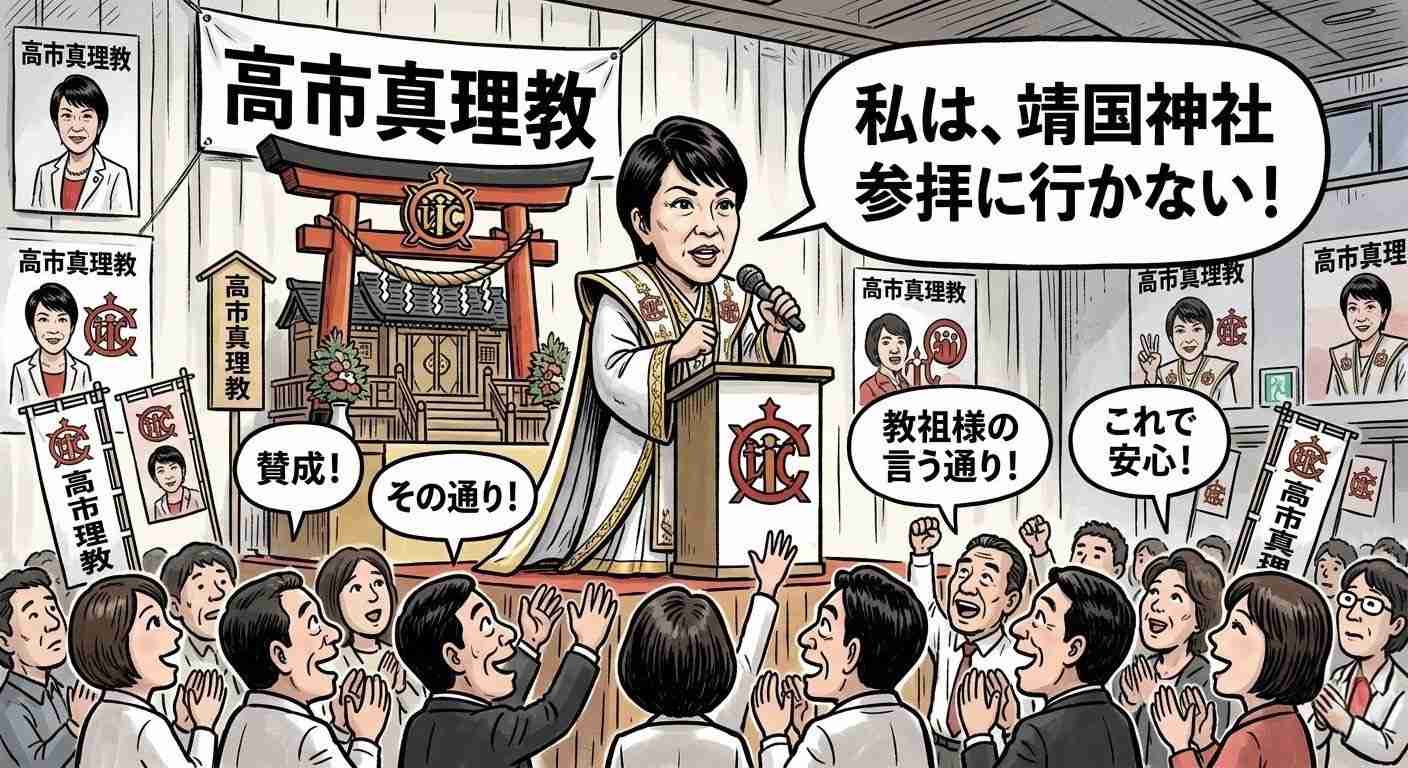 高市総理　靖国神社に直接参拝はせず「遥拝」　全国戦没者追悼式前に