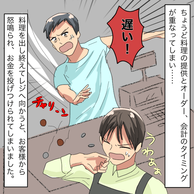 料理注文から何分待てる?