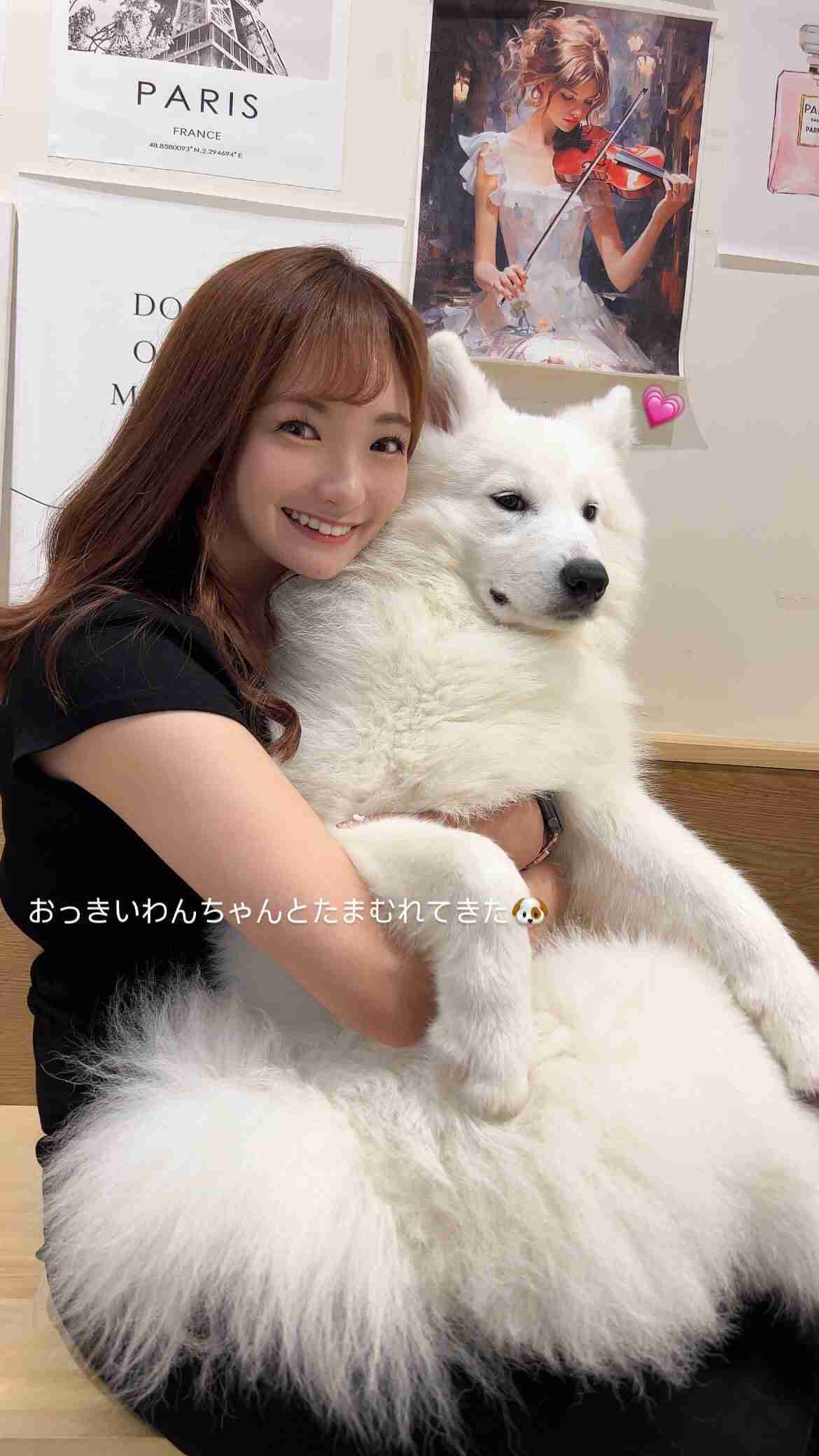 大型犬を飼ってみたい。