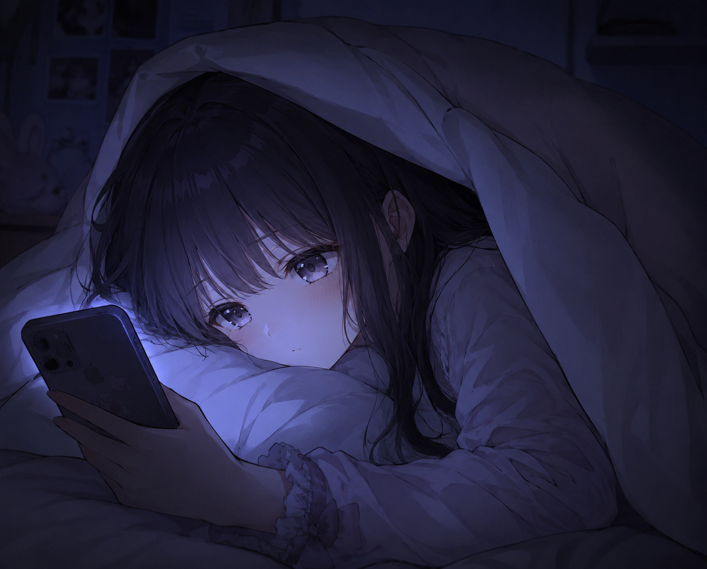 今の自分を描いてから寝てくれ