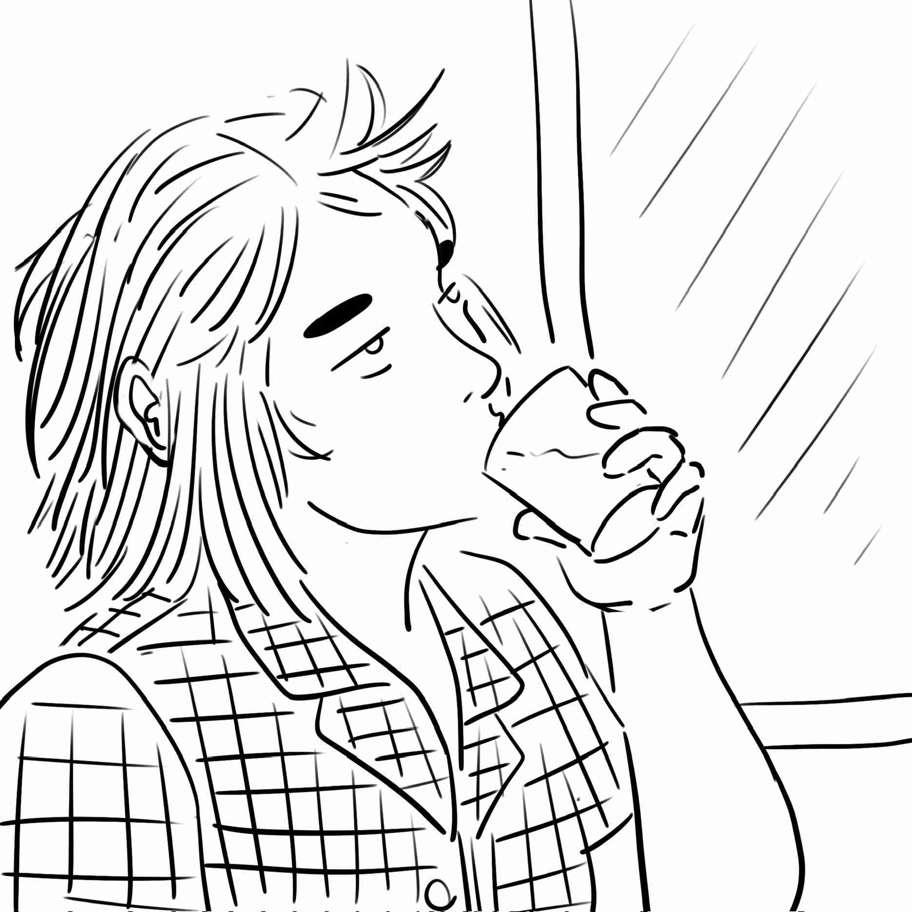 今の自分を描いてから寝てくれ