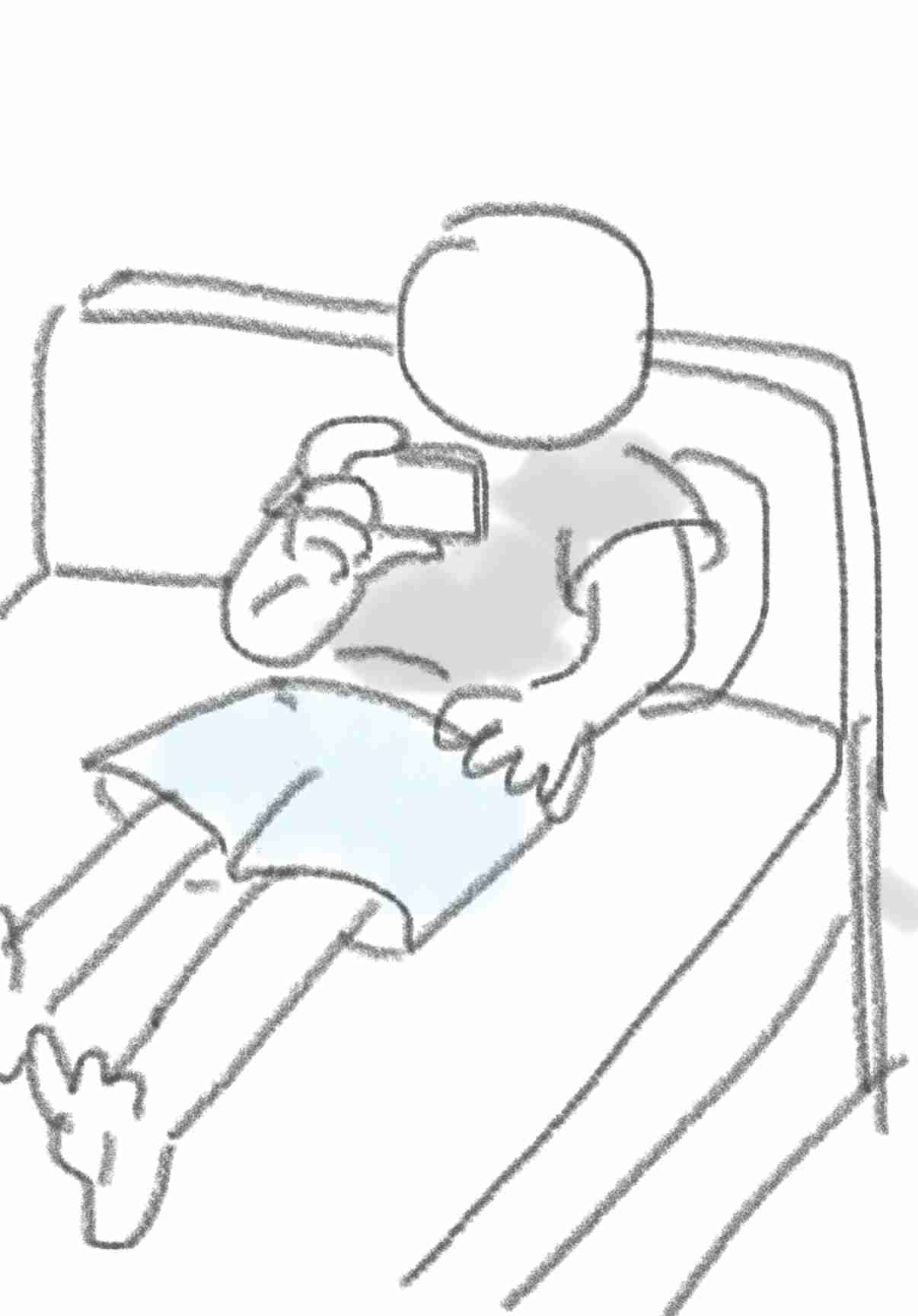 今の自分を描いてから寝てくれ