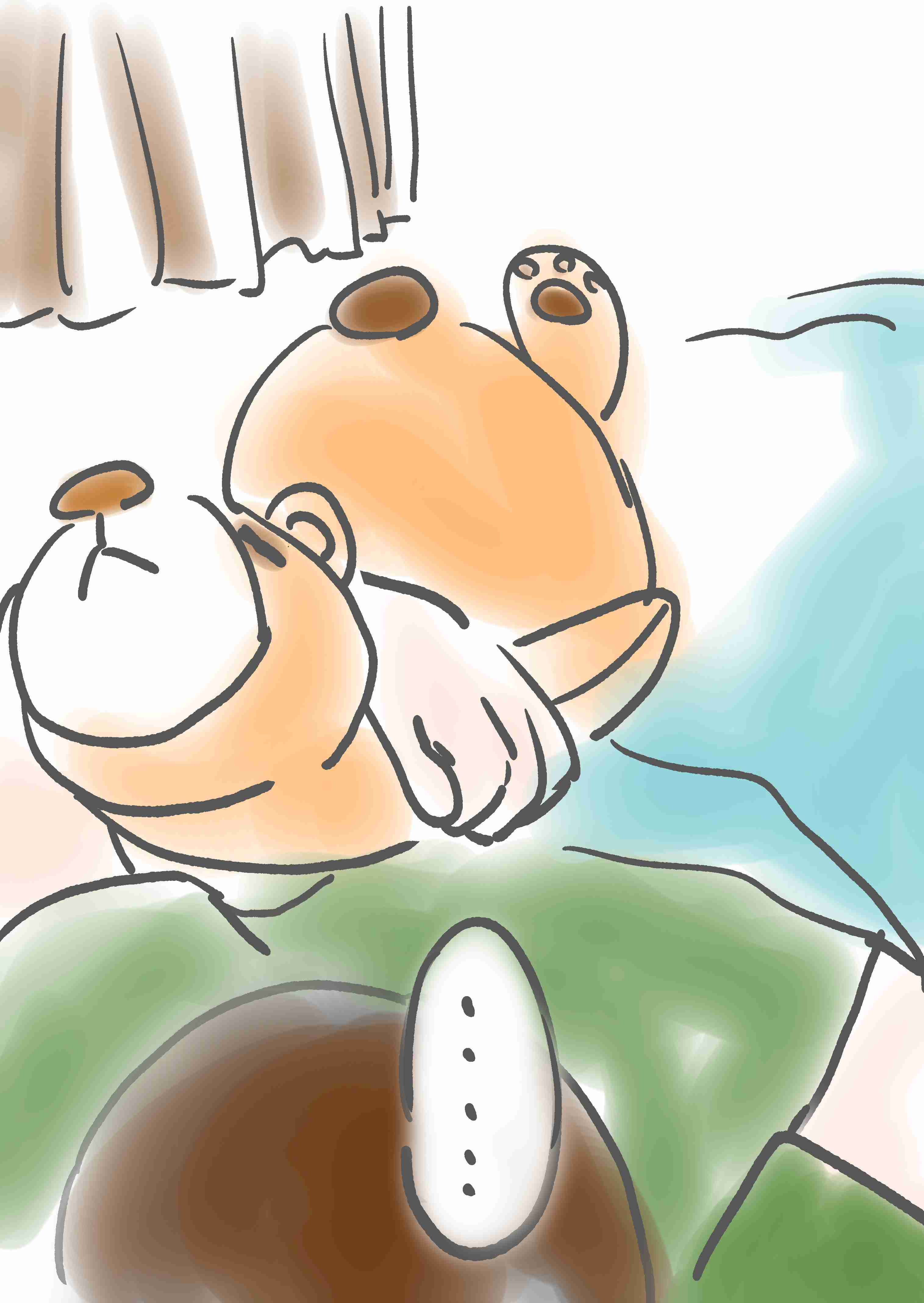今の自分を描いてから寝てくれ