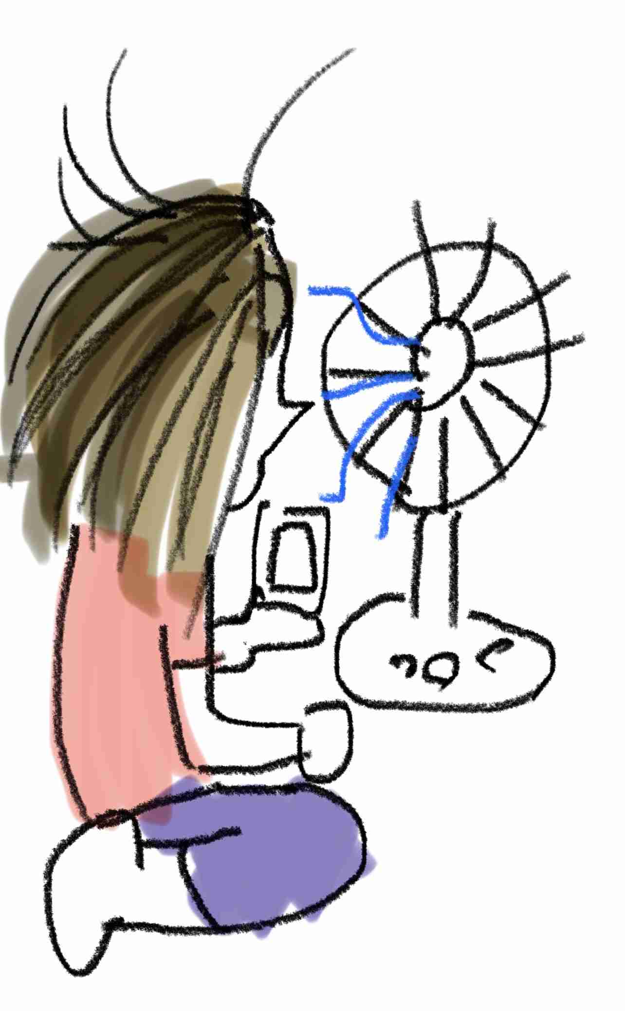 今の自分を描いてから寝てくれ