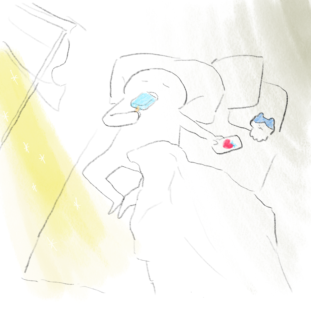 今の自分を描いてから寝てくれ
