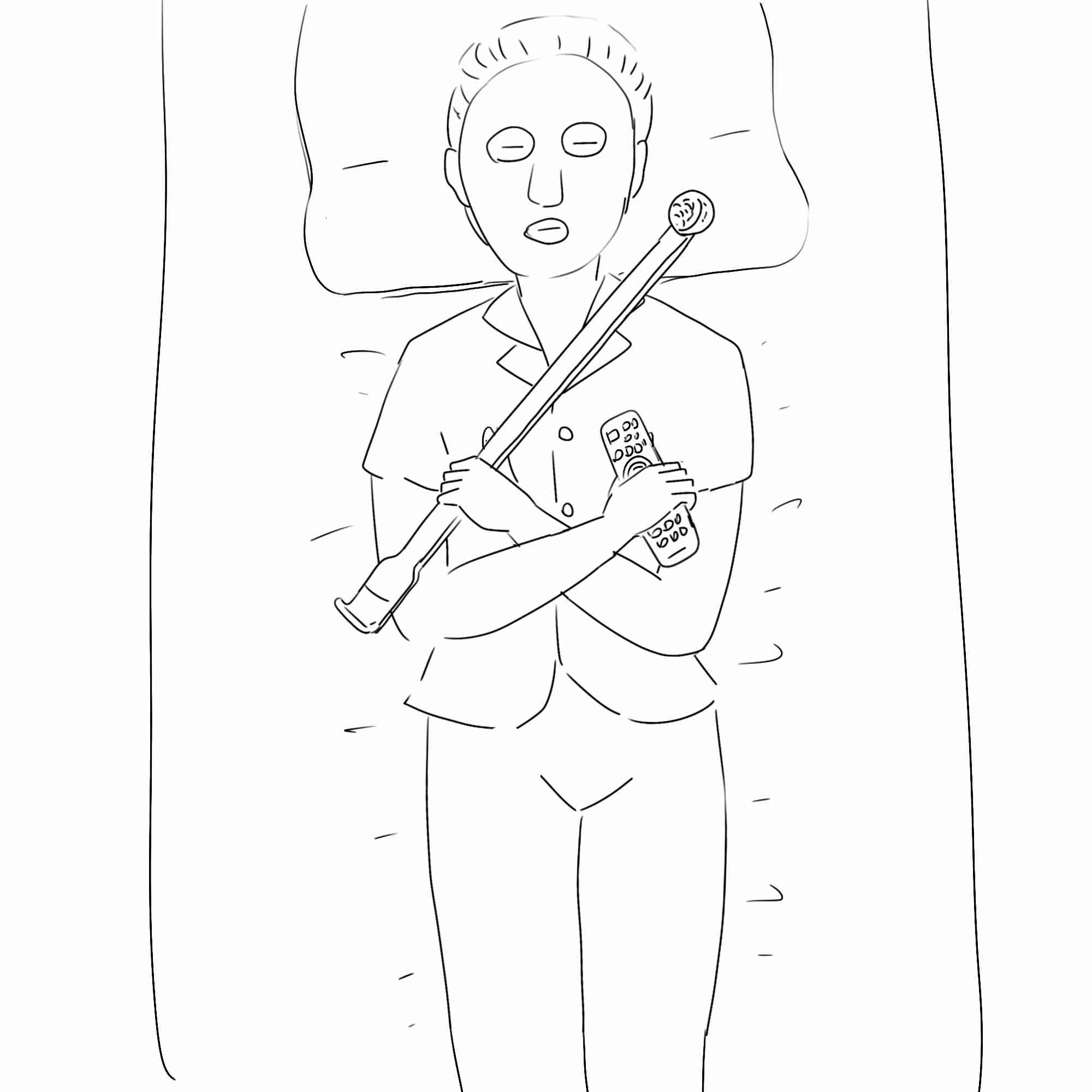 今の自分を描いてから寝てくれ