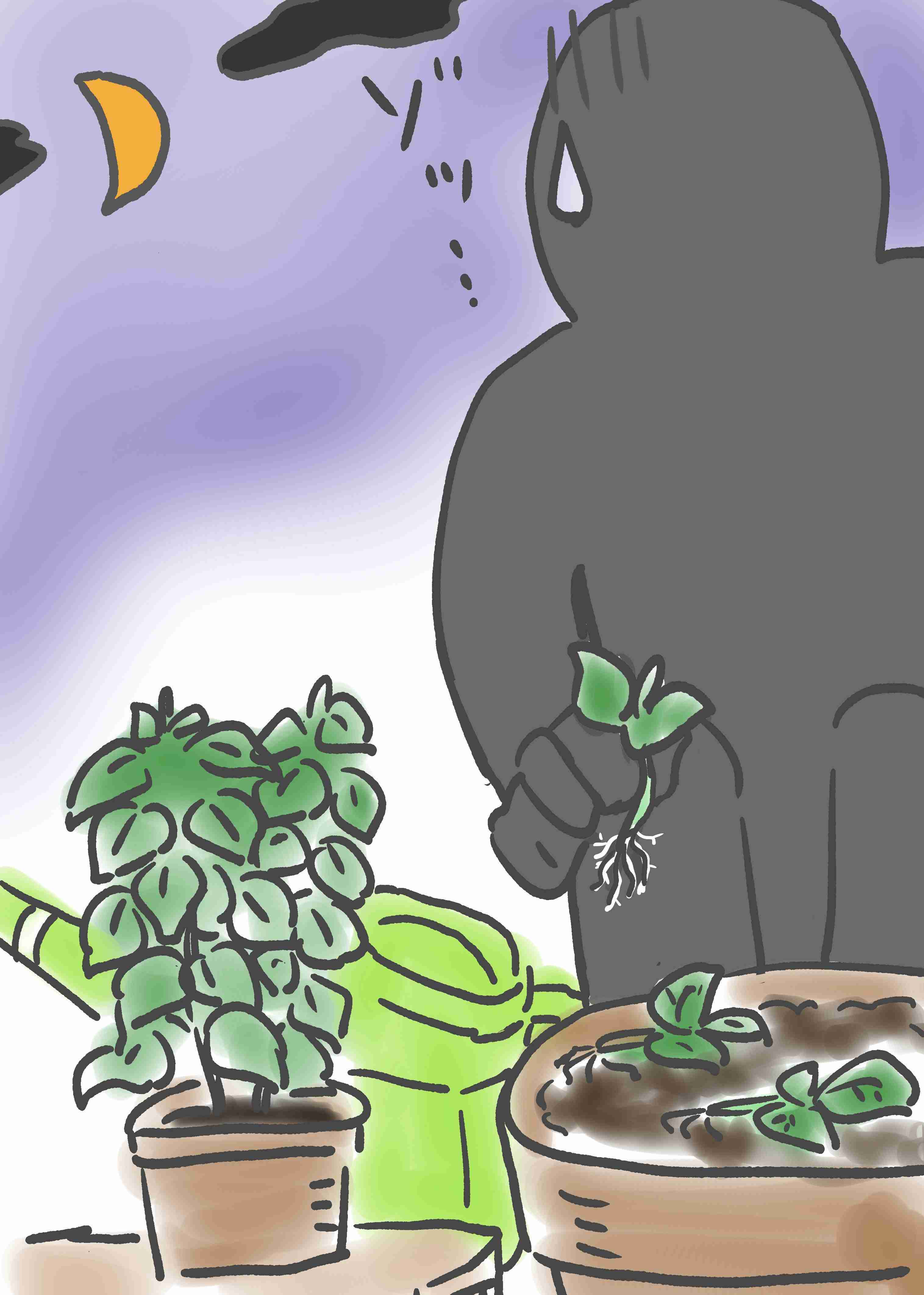 今の自分を描いてから寝てくれ