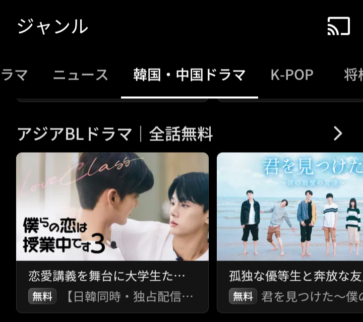 海外の実写BLが好きな人！